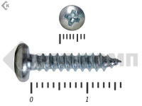 Шуруп с полукруглой головкой DIN7981 3,5х16 (20000шт)