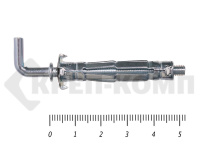 Дюбель металлический МОЛЛИ с костылём 5х52 (5шт)