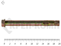 Анкер болт болтом м16 20х200 (2шт)